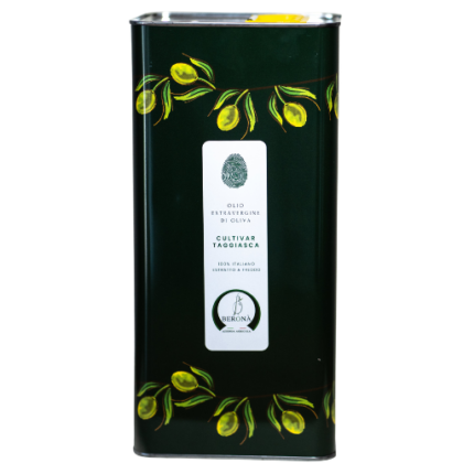 Olio Extra-Vergine di Oliva Monocultivar Taggiasca in Latta